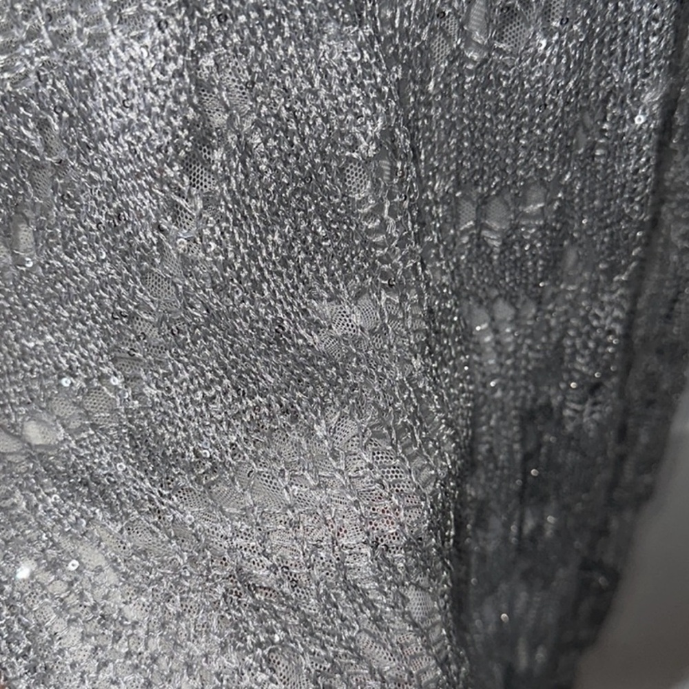 Metallic thread knit slip dress - Picture 4 of 7